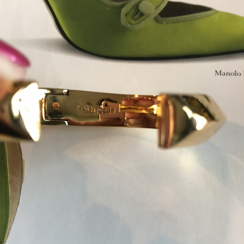 Kate Spade Cuff Bracelet with dust bag NWOT - Picture 6 of 13
